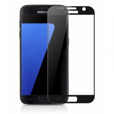 Стекло защитное Laudtec для Galaxy S7 3D Black Фото