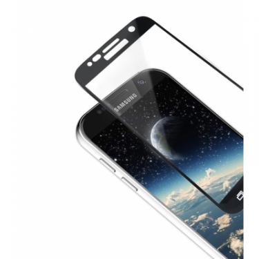 Стекло защитное Laudtec для Galaxy S7 3D Black Фото 2