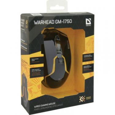 Мышка Defender Warhead GM-1750 USB Black Фото 3