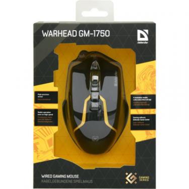 Мышка Defender Warhead GM-1750 USB Black Фото 4