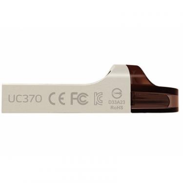 USB флеш накопитель ADATA 64GB UC370 Golden USB 3.1 Type-C Фото 1
