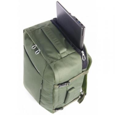 Рюкзак для ноутбука Tucano 17.3" TUGO' L CABIN green Фото 3