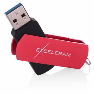 USB флеш накопитель eXceleram 16GB P2 Series Red/Black USB 3.1 Gen 1 Фото 2