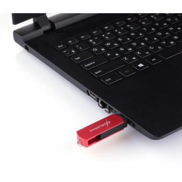 USB флеш накопитель eXceleram 16GB P2 Series Red/Black USB 3.1 Gen 1 Фото 6