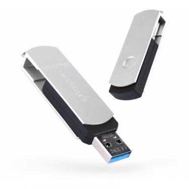 USB флеш накопитель eXceleram 16GB P2 Series Silver/Black USB 3.1 Gen 1 Фото