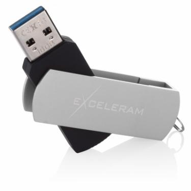USB флеш накопитель eXceleram 16GB P2 Series Silver/Black USB 3.1 Gen 1 Фото 2