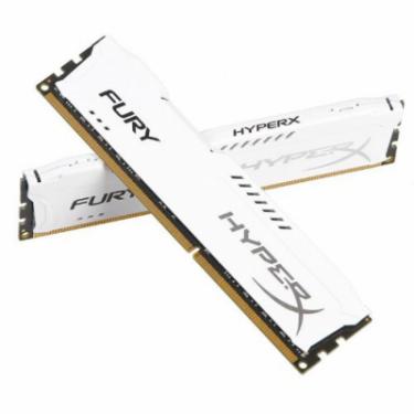 Модуль памяти для компьютера Kingston Fury (ex.HyperX) DDR4 16GB (2x8GB) 3200 MHz HyperX FURY White Фото 2