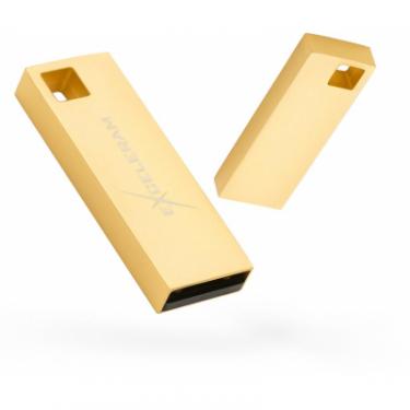 USB флеш накопитель eXceleram 32GB U1 Series Gold USB 2.0 Фото