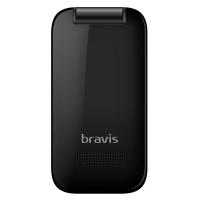 Мобильный телефон Bravis C243 Flip Black Фото 1