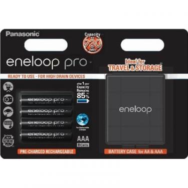 Аккумулятор Panasonic Eneloop Pro AAA 930 mAh * 4 + Case Фото