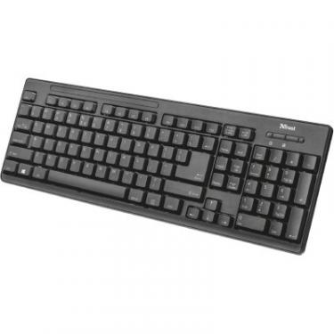 Комплект Trust Ziva wireless keyboard with mouse UKR Фото 1