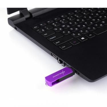 USB флеш накопитель eXceleram 64GB P2 Series Grape/Black USB 2.0 Фото 6