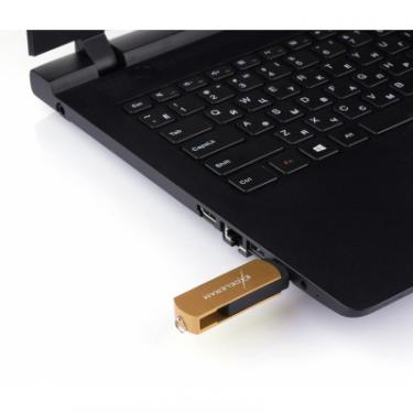 USB флеш накопитель eXceleram 64GB P2 Series Brown/Black USB 3.1 Gen 1 Фото 6