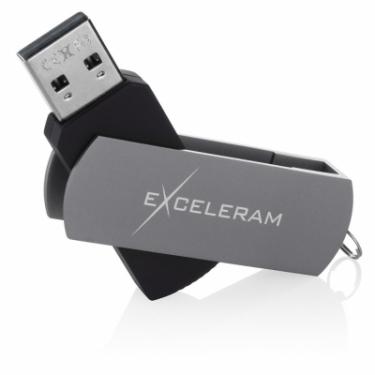USB флеш накопитель eXceleram 32GB P2 Series Gray/Black USB 2.0 Фото 2
