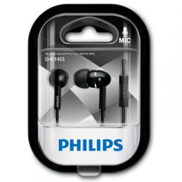 Наушники Philips SHE1455 Black Фото 4
