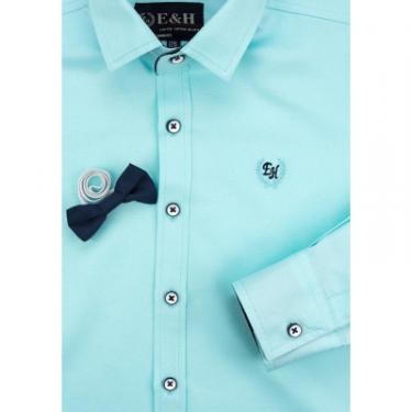 Рубашка E&H с синей бабочкой Фото 3