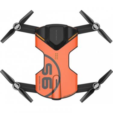 Квадрокоптер Wingsland S6 GPS 4K Pocket Drone 2Batteries Orange Фото 2