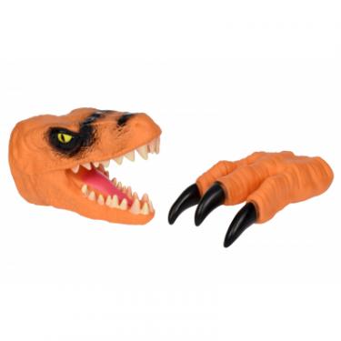 Игровой набор Same Toy Dino Animal Gloves Toys оранжевый Фото 1