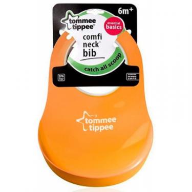 Нагрудничек Tommee Tippee Basic оранжевый Фото