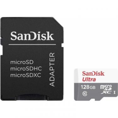 Карта памяти SanDisk 128GB microSDXC class 10 UHS-I Ultra Фото