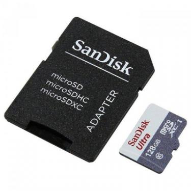 Карта памяти SanDisk 128GB microSDXC class 10 UHS-I Ultra Фото 2
