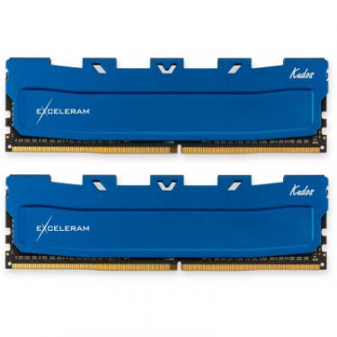 Модуль памяти для компьютера eXceleram DDR4 32GB (2x16GB) 2666 MHz Kudos Blue Фото