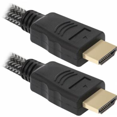 Кабель мультимедийный Defender HDMI to HDMI 2.0m HDMI-07PRO v1.4 Фото 1
