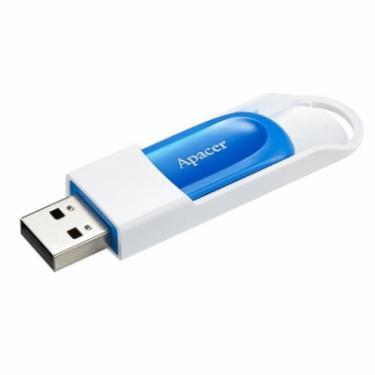 USB флеш накопитель Apacer 32GB AH23A White USB 2.0 Фото 2