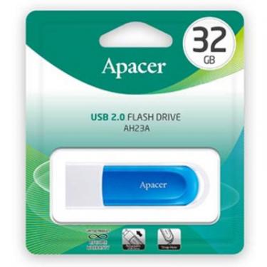 USB флеш накопитель Apacer 32GB AH23A White USB 2.0 Фото 5