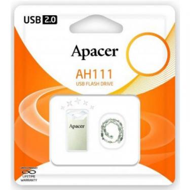 USB флеш накопитель Apacer 64GB AH111 Crystal USB 2.0 Фото 3