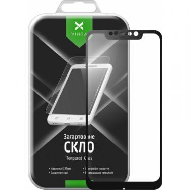 Стекло защитное Vinga для Xiaomi Pocophone F1 Black Фото 1