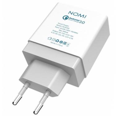 Зарядное устройство Nomi Quick charge 3.0 HC05301 3A white Фото 1