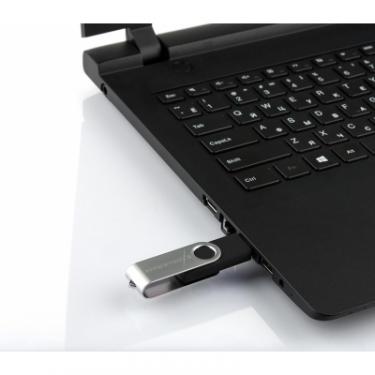 USB флеш накопитель eXceleram 64GB P1 Series Silver/Black USB 2.0 Фото 6
