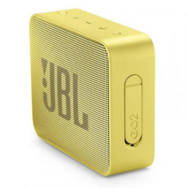 Акустическая система JBL GO 2 Yellow Фото 2