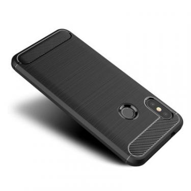 Чехол для мобильного телефона Laudtec для Xiaomi Redmi Note 6 Pro Carbon Fiber (Black) Фото 1