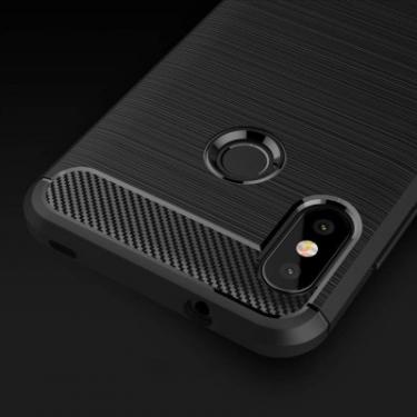 Чехол для мобильного телефона Laudtec для Xiaomi Redmi Note 6 Pro Carbon Fiber (Black) Фото 6