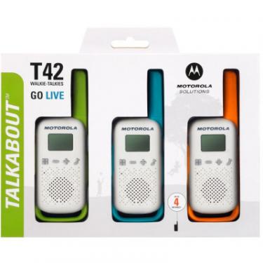 Портативная рация Motorola TALKABOUT T42 Triple Pack Фото 11
