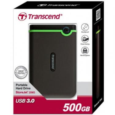 Внешний жесткий диск Transcend 2.5" 500GB Фото 3