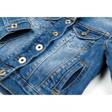 Куртка Breeze джинсовая с сердцем перевертышем Фото 3