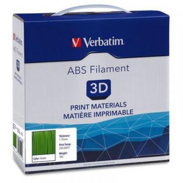 Пластик для 3D-принтера Verbatim ABS 1.75 mm Green 1kg Фото 2