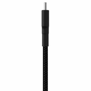 Дата кабель Xiaomi USB 3.0 AM to Type-C 1.0m Braide Black Фото 1