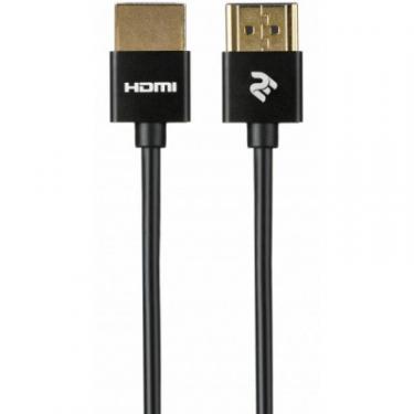 Кабель мультимедийный 2E HDMI to HDMI 1.0m Фото