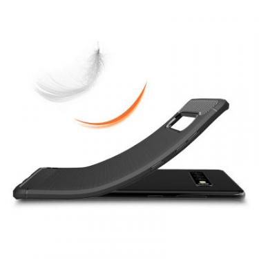 Чехол для мобильного телефона Laudtec для SAMSUNG Galaxy S10 Plus Carbon Fiber (Black) Фото 4