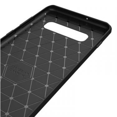 Чехол для мобильного телефона Laudtec для SAMSUNG Galaxy S10 Plus Carbon Fiber (Black) Фото 5