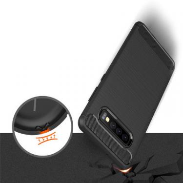 Чехол для мобильного телефона Laudtec для SAMSUNG Galaxy S10 Plus Carbon Fiber (Black) Фото 6