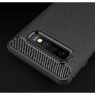Чехол для мобильного телефона Laudtec для SAMSUNG Galaxy S10 Plus Carbon Fiber (Black) Фото 7