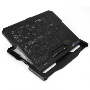Подставка для ноутбука Omega Laptop Cooler pad COOLWAVE 6X fan black Фото 1