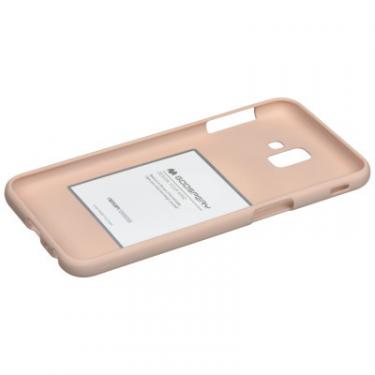 Чехол для мобильного телефона Goospery Samsung Galaxy J6 Plus (J610F) SF Jelly Pink Sand Фото 1