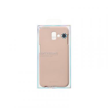 Чехол для мобильного телефона Goospery Samsung Galaxy J6 Plus (J610F) SF Jelly Pink Sand Фото 2