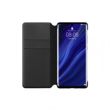 Чехол для мобильного телефона Huawei P30 Pro Wallet Cover Black Фото 1